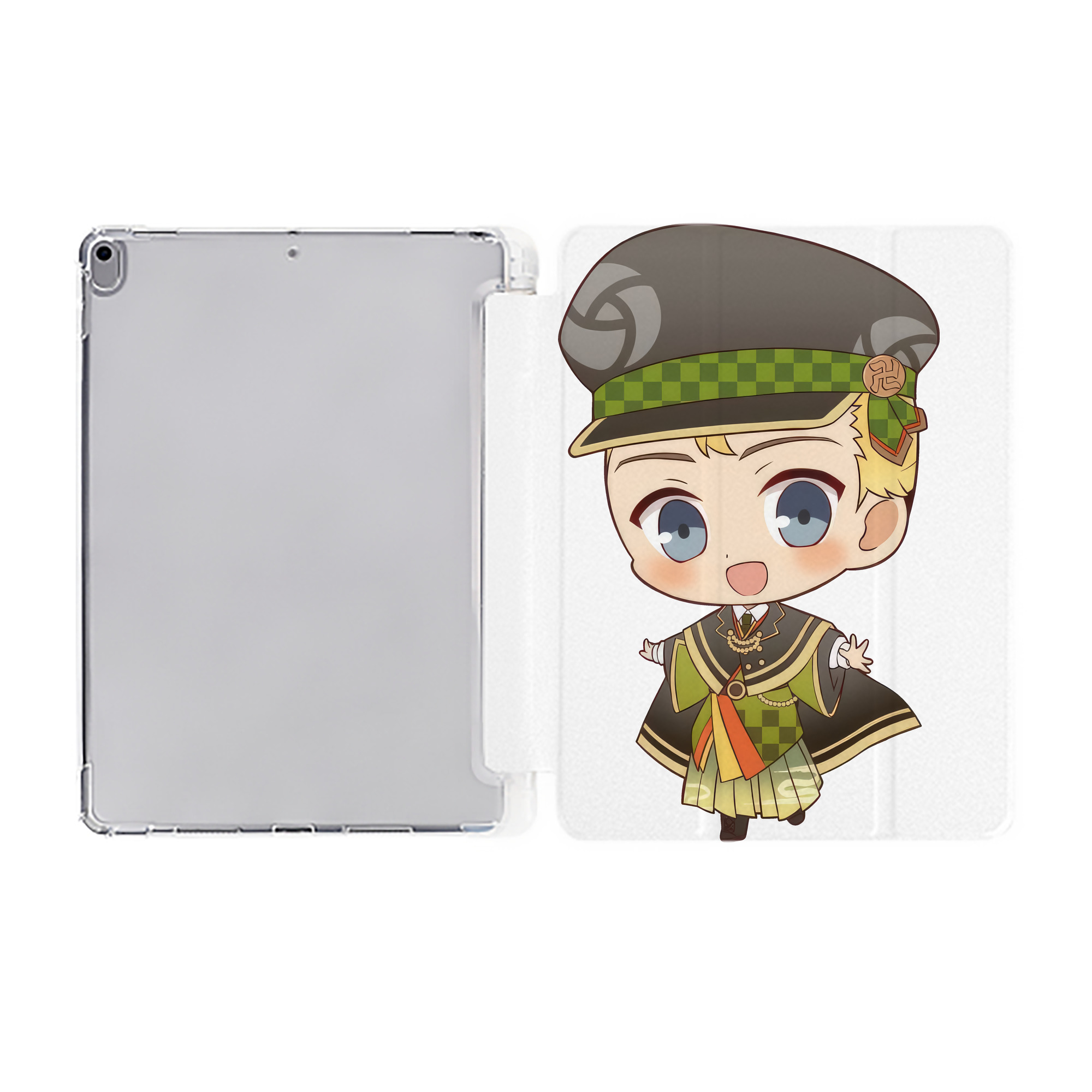 （画像用） 東京リベンジャーズ Tokyo Revengers IPad ケース ペン収納付き 三つ折りスタンド PUレザー×シリコン 対応機種9.5/10.5/10.9インチ